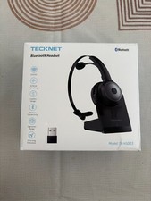 TECKNET Bluetooth 5.0 Headset with Microphone for PC, USB Wireless Headset Mic picture