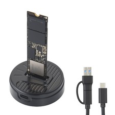 ELUTENG M.2 NVMe to USB C USB A Docking Station Adapter RTL9210 Chip 10Gbps picture