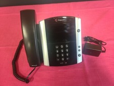 POLYCOM VVX-600 16-LINE COLOR IP GIGABIT PoE DESKTOP BUSINESS TELEPHONE picture