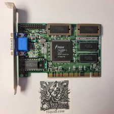 Jaton Trident TGUI9680-1 TVGA57PCI Vintage PCI VGA Video Graphics Card 1MB 2MB picture