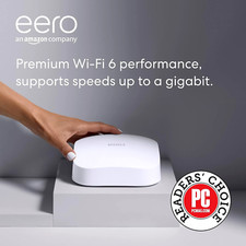 NEW eero Pro 6 Tri-Band WiFi AX4200 Mesh Wi-Fi GigaBit Router (3 PACK MESH) picture