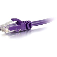 C2G-150ft Cat6 Snagless Unshielded (UTP) Network Patch Cable - Purple picture