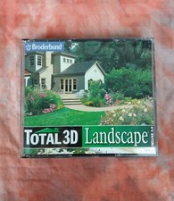Broderbund Total 3D Landscape Deluxe 3.0 5 CD Set Vintage Software Windows 95 98 picture