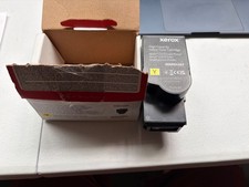 EMPTY Genuine Xerox 006R04367 Yellow High-Yield Toner Cartridge picture