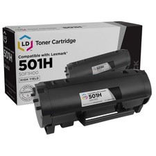 Compatible Toner Replacement for Lexmark 501H 50F1H00 HY (Blk) picture