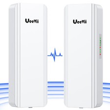Ueevii Wireless Bridge Point to Point Outdoor WiFi CPE 5KM Long range 1200Mbps picture