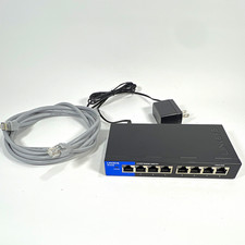 Linksys SE3008V2 8-Port Gigabit Ethernet Unmanaged Switch RJ-45 1Gbps picture