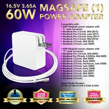 New Battery Charger for 60W 16.5V 3.65A APPLE MacBook PRO AC Power Adapter A1278 picture