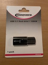 Innovera 128GB  USB 3.1 Flash Drive USB 3.1 IVR-82128 FDD NEW SEALED 128 GB picture