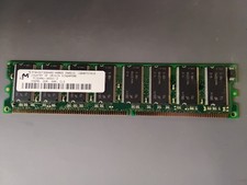 Micron 1x256Mb Ram MT8VDDT3264AG-40BG5 PC3200U-30331-Z C02272026B picture