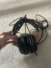 HyperX Cloud II Wired Gaming Headset Black Red Over Ear Headphones Tested No Mic picture