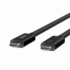 Belkin INZ002BT2MBK 100W Thunderbolt 4 USB-C to USB-C Cable - Black picture