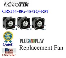 Lot 3x Quiet version replacement Fans for Mikrotik CRS354-48G-4S+2Q+RM picture
