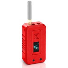 Heltec V4 LoRa ESP32 Dev Board Red Custom Meshtastic Case Antenna Port picture