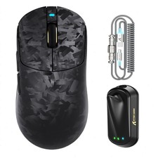 ATTACK SHARK RS3 ULTRAWireless Gaming Mouse Carbon Fiber Superlight with Cable picture