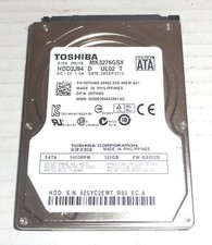 Toshiba MK3276GSX HDD2J94 D UL02 T 320GB Sata Hard Drive F/W: GS002D picture