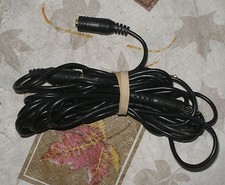 lot of 5 mini stereo audio jack  cables, adapter, splitter 18 feet rca picture