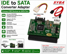 SYBA IDE Device to SATA Port Converter Adapter for IDE HDD CD-ROM DVD-ROM picture