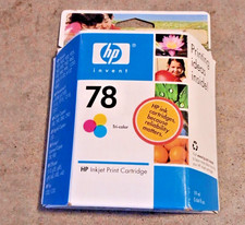 Genuine HP Inkjet Print Cartridge 78 Tri-Color NEW SEALED Expired 2007 N.O.S. picture