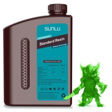 SUNLU Upgraded 2KG Standard 3D Printer Resin, 405nm UV-Curing Resin LCD/DLP/S... picture