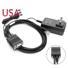 US RS232 DC12V Serial Cable 6.5FT For Zebra DS3678 LI3678 Barcode Scanner STOCK picture