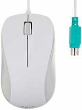 Optical mouse Elecom PS2 white 3 buttons ROHS Directive compliance NEW picture
