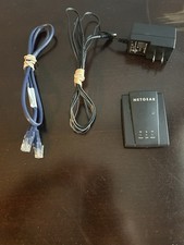NETGEAR UNIVERSAL WIFI INTERNET ADAPTER WNCE2001 WITH CABLE AND POWER SUPPLY picture