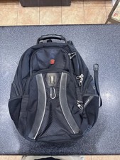 Swiss Gear Swiss Army Scan-Smart  with AirFlow Tech Backpack Black EUC picture