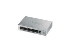 ZyXEL GS1005HP 5 Port POE+ Gigabit Ethernet Switch, 4 x PoE, 60W Budget, Fanless picture