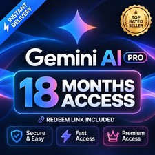 Google AI Pro Gemini 18 Months | Premium ACCESS picture