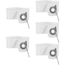 5Pcs White ABS Floor Fan Motor Holder Reusable Neck Connector Accessory picture