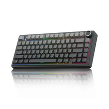 Aula F75 Pro Wired/Wireless Mechanical Keyboard Black + Gradient Grey picture
