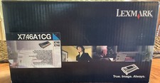 Lexmark X746A1CG Toner, 7000 Page-Yield, CYAN (LEXX746A1CG) picture