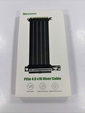 Pcie 4.0 x16 Riser Cable for Vertical GPU Mount, ITX Double Reverse, Length 20cm picture