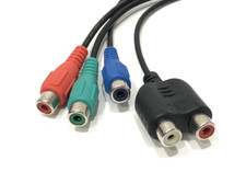 Composite Cable OEM Elgato Game Capture HD Video Audio S Video RCA Adaptor picture