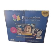 Epson PictureMate Deluxe 500 B351A Photo Printer 4x6 Compact Inkjet New in Box picture