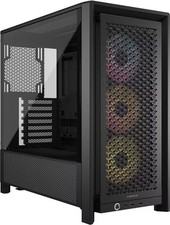 CORSAIR - FRAME 4000D RS ARGB ATX Mid-Tower PC Case - Black picture