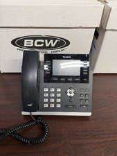 Yealink SIP-T46S Gigabit VoIP Business Desk IP Telephone TESTED 3 AVAILABLE picture