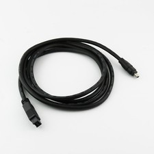 1x Firewire 800 to 400 9 Pin to 4 Pin Male IEEE1394b Bilingual Cable Cord 6ft picture