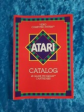Vtg. 1981 Atari Game Catalog of 45 Games - NEAR MINT picture