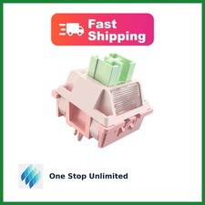 Zjmehty 36 Pcs White Peach Outemu Silent Switches picture