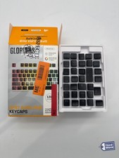 GLORIOUS GPBT Aura RGB Keycap Set Pudding Double Shot PBT Translucent Black picture