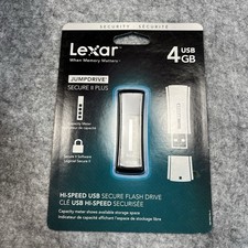 Lexar JumpDrive Secure II Plus 4GB USB Flash Drive New picture