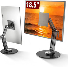 Magnetic Portable Monitor Stand VESA Mount 75Mm Travel 360° Swivel picture