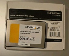 Startech Dual M.2 NGFF SATA RAID 2.5