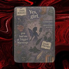 Dark Romance Fairy Kindle Case e reader cover aesthetic romantasy picture