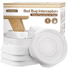 Bed Bug Interceptors 4-Pack - Discreet Traps for Bed, Sofa & Furniture picture