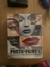 BRAND NEW Sealed  1998 Corel Photo-Paint 8 Upgrade.Vintage PC Software • Big Box picture