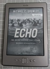 Amazon Kindle 4th Gen D01100 6in Graphite 2GB E-reader Wi-Fi  picture