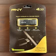 PNY Classic Attache 8GB USB 2.0 Flash Drive - Thumb Portable Storage New SEALED picture